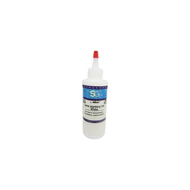 LMI/W:MARKING INK,WHT, 4 OZ
