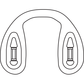 LOGIC STRAPBRIDGE, VINYL,13MM,20 PCS
