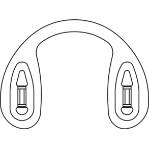 LOGIC STRAPBRIDGE, VINYL,15MM,20 PCS