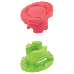 MINI LENS BLOCK MIXED R/G - 10PCS