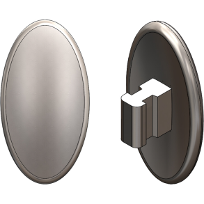 NOSE PADS: 13MM TITANIUM, PUSH-ON, 3 PR.