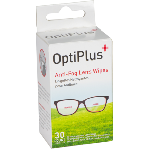 OPTIPLUS 30 CT ANTI-FOG WIPES