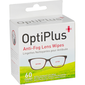 OPTIPLUS 60 CT ANTI-FOG WIPES