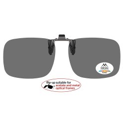 Clip On Sunglasses - Smoke (str 60-14)