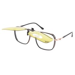 Clip On Sunglasses - Yellow (str 60-14)