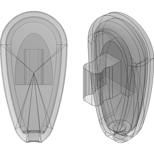 PAD: AIR 14.5MM PUSH-ON SI 5PR