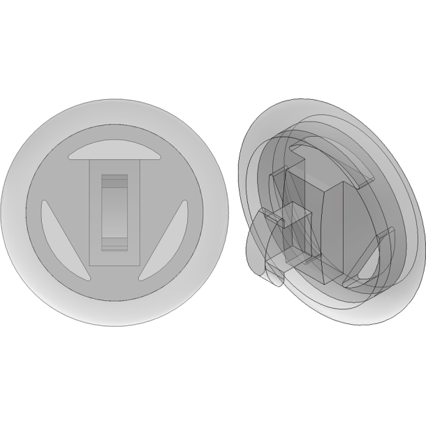 PAD:PRIMADONNA,SI,9MM, RND-6PR