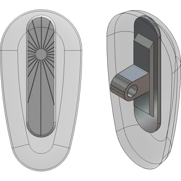 PAD:SI,17MM,SYM,SFT,SO, SIL-5PR
