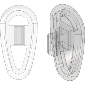 PAD:VINYLON,12MM,SYM,PO 25PR