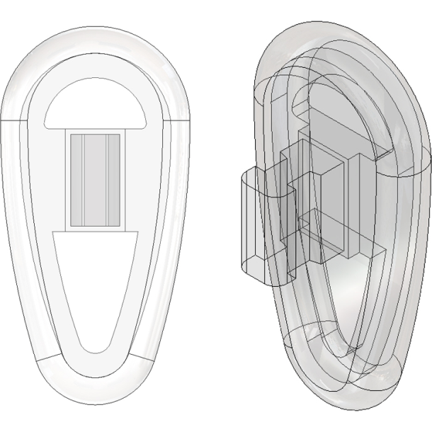 PAD:VINYLON,12MM,SYM,PO 5PR