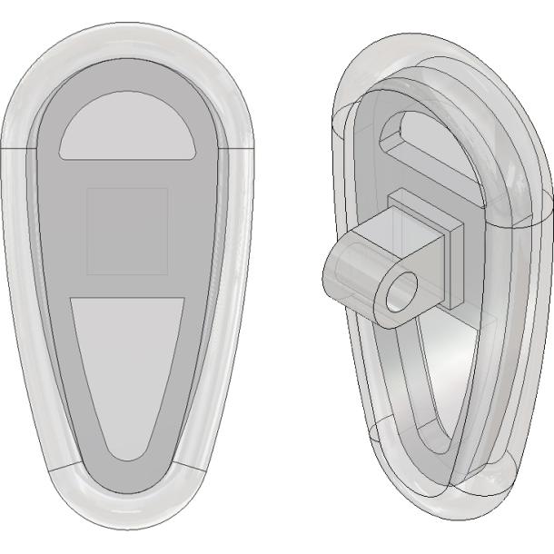 PAD:VINYLON,12MM,SYM,SO 5PR