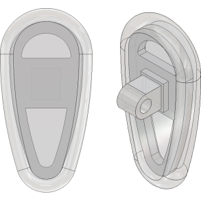 PAD:VINYLON,17MM,SYM,FLX SO-5PR