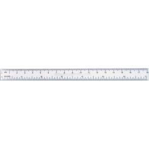 PD RULE WHITE PLASTIC 7