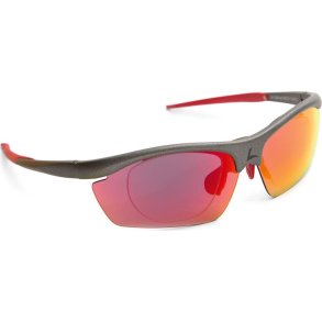 PELOTON MATTE GRAPHITE W/ INSERT, RED MIRROR