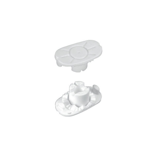 PLIABLE LENS BLOCK WHITE - 10PCS