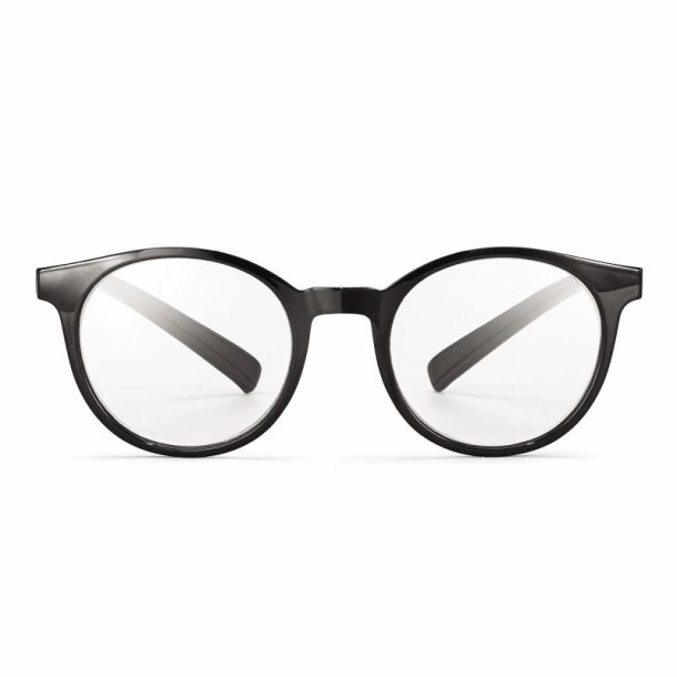 +2.00 AIRPORTShinyBlack grilamid Blue Light Reading glasses