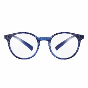 +1.00 AIRPORT Snake matt blue 48 20-155 grillamid Reader