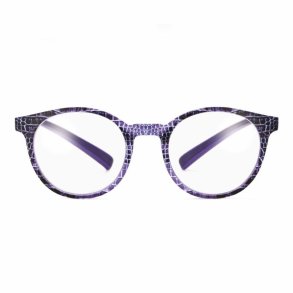+2.50 AIRPORT Snake dark violet 48-20-155grilamid BL Readers