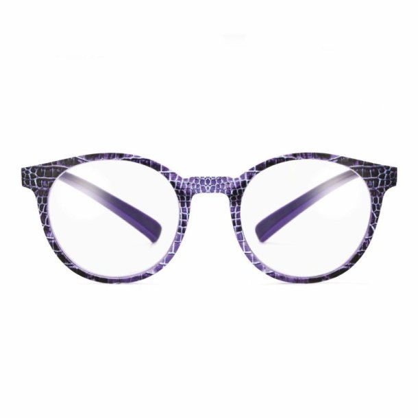 +1.50 AIRPORT Snake dark violet 48-20-155grilamid BL Readers