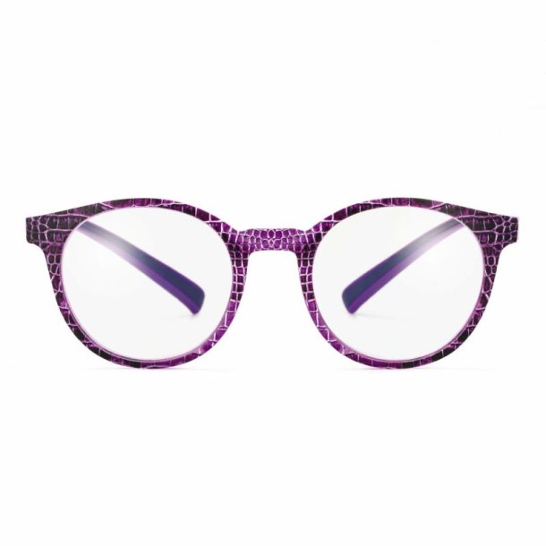 +2.00 AIRPORT SnakeViolet-green 48-20-155grilamid BL Readers