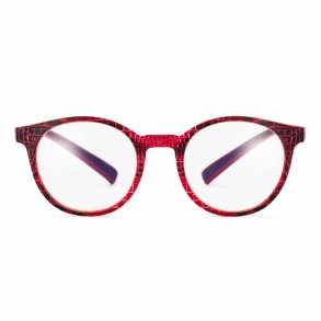 +1.00 AIRPORT Snake matt red 48-20-155 grilamid BL Readers