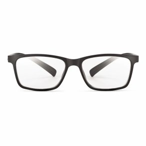 +1.25 AIRPORT matt black grillamid BL Reading glasses +case