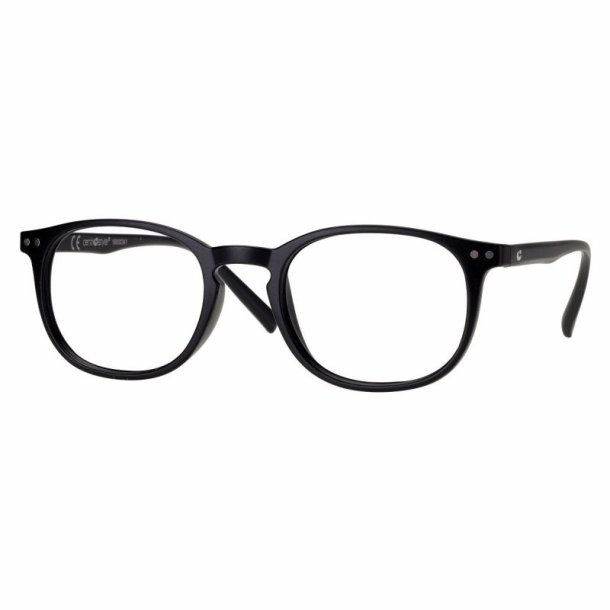 +2.75 Matt Black 48 20-145 plastic unisex Reading Glasses
