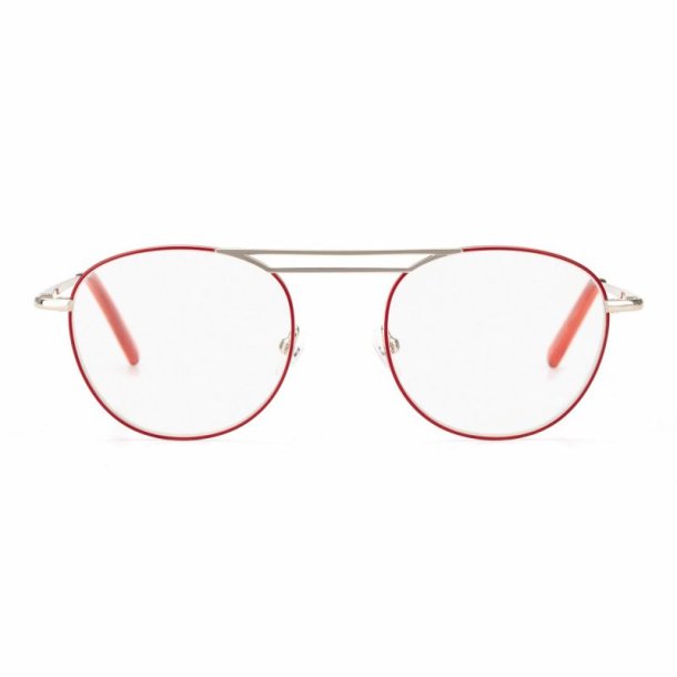 +2.00 AIRPORT shiny red/silver 52 16-140Unisex metal Readers