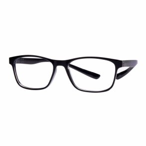 +2.75 shiny black plastic reader Unisex 52 16-155