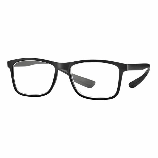 Set of 5 MATT BLACK READER PC/TR-90 FOR MAN 52 16-155