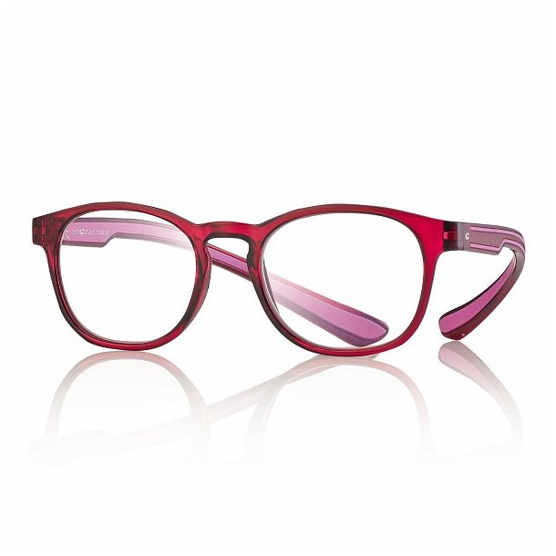 Lsebrille m/Blue Light Filter - Model "Design Collection" +3,00|Shiny Fuchsia