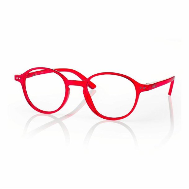 +1.00 fluo red 46 20-140 Round plastic reader