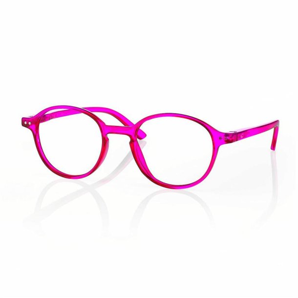 +1.00 fluo fuchsia 46 20-140 Round plastic reader