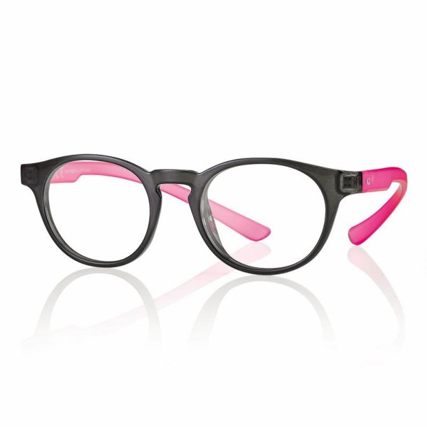 +1.00 Shiny grey/fuchsia  PC/TR90 reader unisex 48 20-155