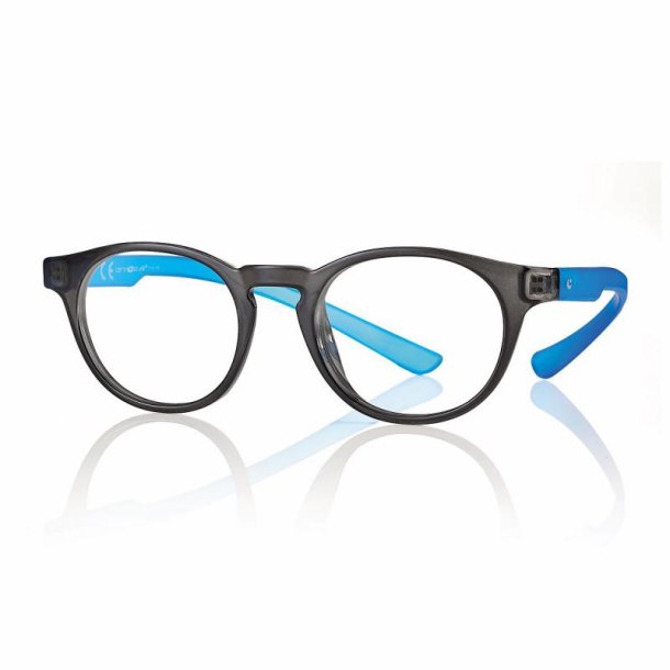 +2.00 Shiny grey/blue  PC/TR90 reader unisex 48 20-155