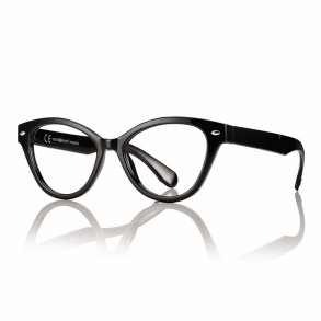 +3.50 PC/TR90 shiny black reading Lady 51 17-145