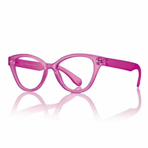 +1.00 PC/TR90 matt pink reading Lady 51 17-145