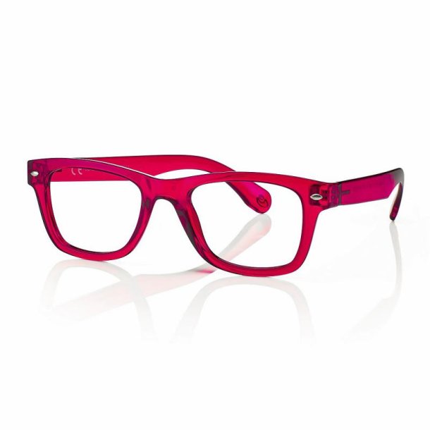 +1.00 SHINY RED READING GLASSES MAN PC/TR90 50 20-145