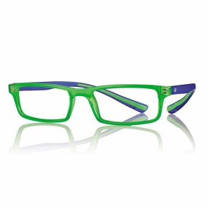 +1.00 Green/Blue Unisex PC/TR90 Reading 52 18-155 Blue Light