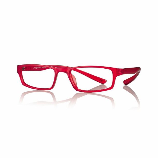 +1.50 matt red unisex reader PC/TR90 52 19-155 w.case