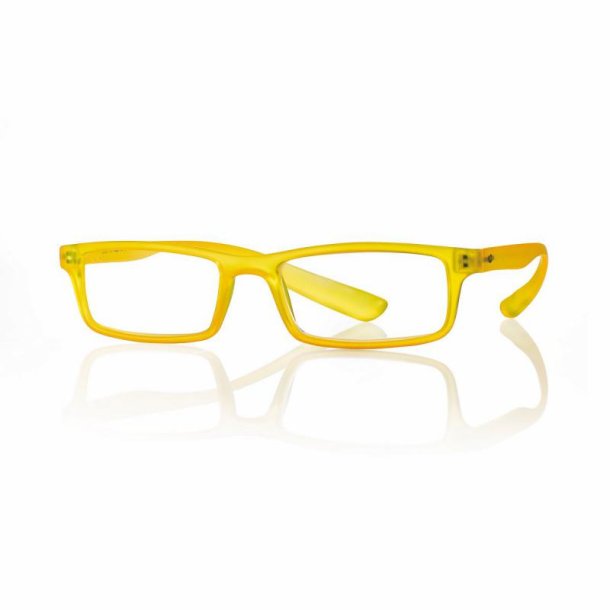 +2.00 Mt yellow PC/TR90 reader 52 18-155wrap-around temples