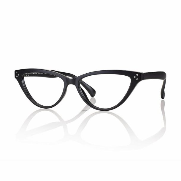 +1.00 PC/TR90 Matt Black Reading Woman 53 15-145