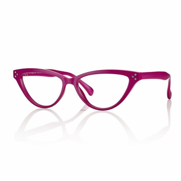 +1.00 PC/TR90 Matt Fuchsia Reading Woman 53 15-145