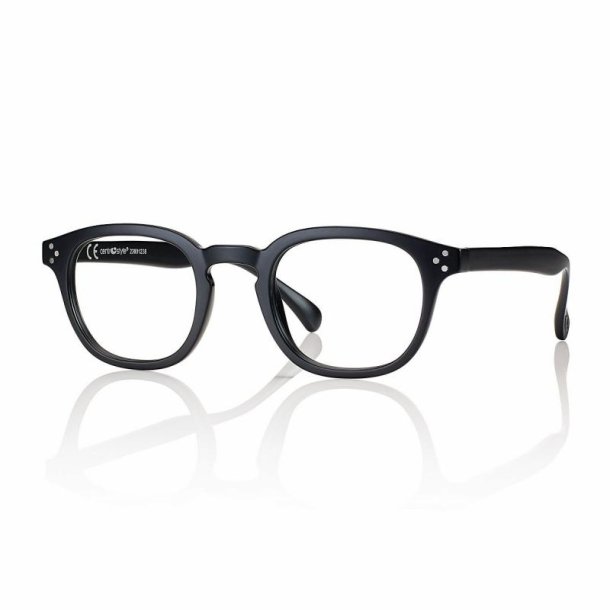 +3.00 PC/TR90 Matt Black Reading Man 47 24-145