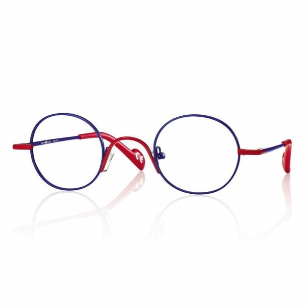 +1.00 BLUE/RED MAN METAL READING 44 28-140 with BLUE LIGHT