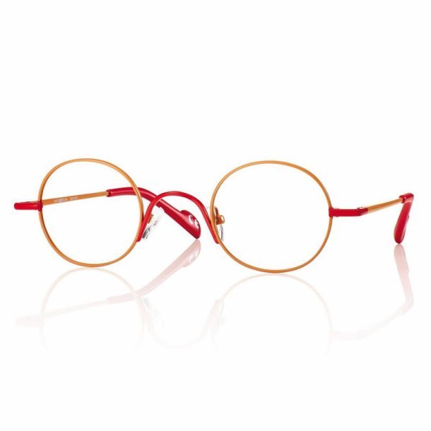 +1.00 ORANGE MAN METAL READING 44 28-140 with BLUE LIGHT