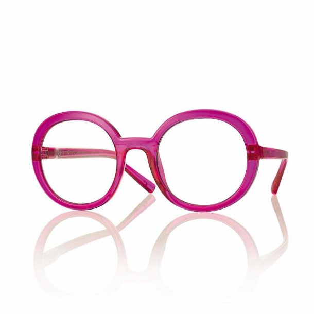+1.00 shiny fuchsia reader f.women 51 22-140 pc fotochromic