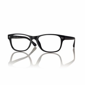 +1.25 MATT BLACK 53-17-145 UNISEX PLASTIC READER