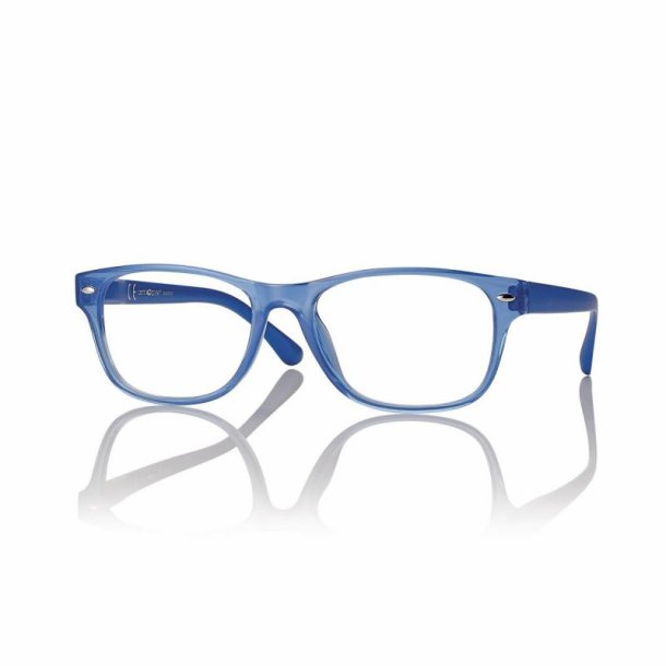 +1.50 SHINY BLUE 53-17-145 UNISEX PLASTIC READER