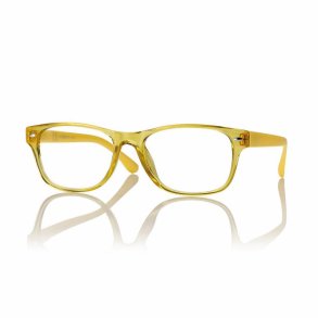 +1.50 SHINY YELLOW 53-17-145 UNISEX PLASTIC READER